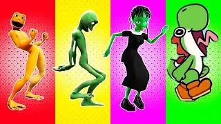 Patila VS Alien Dance VS Girl Dame tu Cosita VS Joshi - COLOR DANCE CHALLENGE