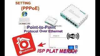 Setting PPPoE Mikrotik | Dial PPPoE Mikrotik di jaringan Indihome