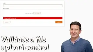 How to validate a File Upload control in Nintex Forms (Office365 / Nintex Workflow Cloud)