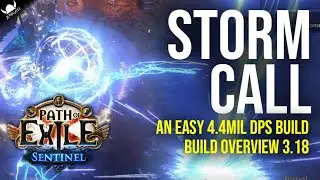 I GOT STORM CALL WORKING!!! 4.4mil DPS - 100% CRIT & COLD CONVERSION [PATH OF EXILE | 3.18]