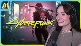 My first time playing CYBERPUNK 2077 and I'm AMAZED! 💛 Part 1