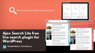 Ajax Search Lite free live search plugin for WordPress