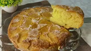 Mmm... how delicious! I take the apples and it turned out to be such a DELICATE CAKE for tea!