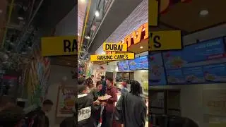 🍔 Где вкусно поесть в Дубае? Raising Cane’s #travelvlog