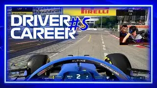 THE CRAZIEST COMEBACK EVER AT MONACO - Alpine Road to Glory Driver Career #5 - Monaco (F1 2021 Game)