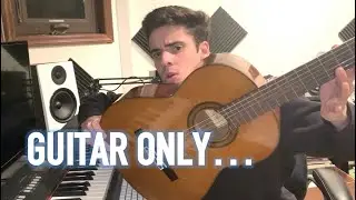 Making A Beat Using ONLY A Guitar  *Melody...Drums...EVERYTHING*