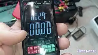 Новые токовые клещи Аненг 212. Тест