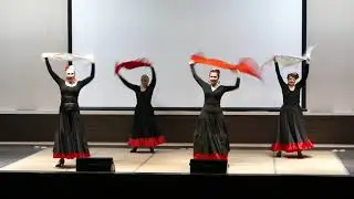 Студия танца фламенко Viento de faldas. Танец с платком.