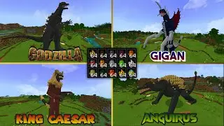 15 MONSTERS !! ADDON GODZILLA FINAL WARS !! SPESIAL GODZILLA 50TH !!