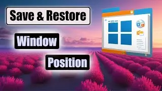 Save and Restore any Window Size and Position