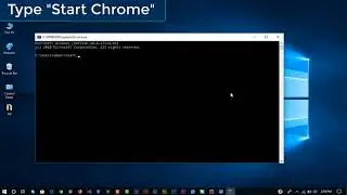 CMD | How to start Google Chrome with cmd in Windows 10