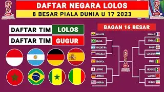 RESMI! DAFTAR NEGARA LOLOS 8 BESAR PIALA DUNIA U 17 2023 - PIALA DUNIA U 17 INDONESIA 2023