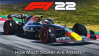 How Much Slower Are You on F1 22 With Assists?