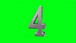 Countdown 10 Seconds, Green Screen, No Copyright, Free Use