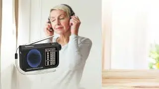 Retekess V117 Portable FM/AM/SW Radio Transistor Battery Operated Elderly Gifts