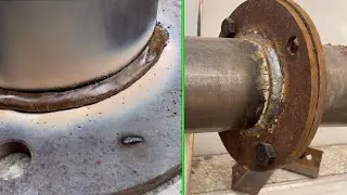 Learn to weld circular pipes E7018