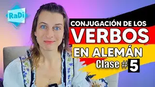 🥸 La CONJUGACIÓN de los VERBOS en ALEMÁN 🇩🇪 - 🇩🇪 ALEMÁN PARA PRINCIPIANTES curso de alemán - Clase 5