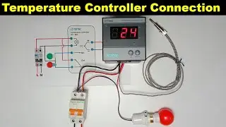 How to do Temperature Controller Connection with thermocouple  | 