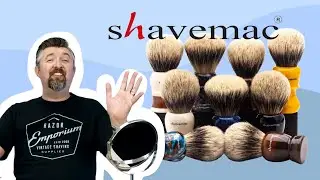 Wet Shaving Product Spotlight Shavemac Shave Brushes