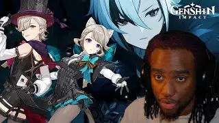 ALL LYNETTE AND LYNEY VOICE LINES AND STORY LORE | GENSHIN IMPACT VOICE LINES!!!