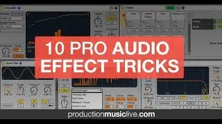 Top 10 Audio Effect Tricks with k-pizza | Ableton Live
