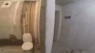 Окончание штукатурки