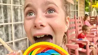 Saying YES at the Candy Shop..😧