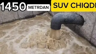 1450 metrdan Uzoq masofadan suv chiqdi #BahromUz