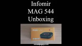 MAG 544 Set Top Box Unboxing