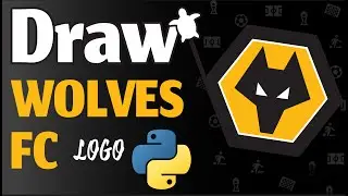 How to draw Wolves FC Logo using Python Turtle | 
