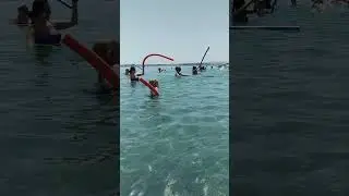 Old Palace Resort Sahl Hasheesh 2024 | Aqua Gym Развлекательная Программа в Море на Пляже