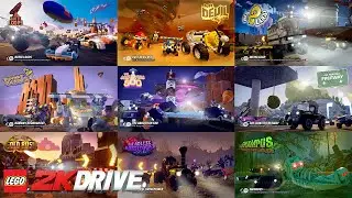 LEGO 2K DRIVE - All Race Tracks