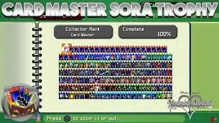 Kingdom Hearts Re:Chain of Memories 1.5 HD - Card Master Sora Trophy