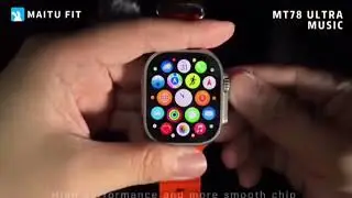 MT78 Ultra MUSIC Smartwatch Launch-DIY LOGO Best Ultra Copy?Beat Hello Watch 2 HK8 PRO MAX?