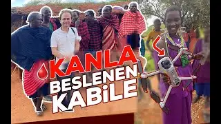 Hayvan Kanı İçerek Beslenen Afrika Kabilesini Ziyaret Ettim (Aslan Avlayan Lider Oluyor)