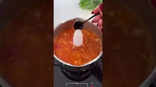 Этот СУП 3 БАНКИ станет вашим любимым! Самый вкусный ленивый быстрый 🫘 Смешала все за 5 мин и еще 25