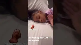 Cardi B Tries To Wake Up Kulture For School ♥️ 