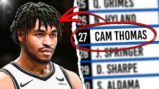 WHAT HAPPENED to the 26 Players Drafted Before Cam Thomas?