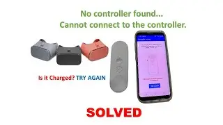 Daydream VR Headset -No Controller found 