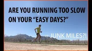 RUN SLOW TO RUN FAST! EASY DAY RUNNING 