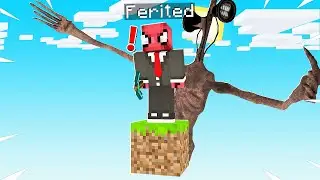 TEK BLOKTA SİREN KAFA TEHLİKESİ! 😱 - Minecraft
