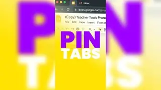 How to Pin Google Chrome Tabs 