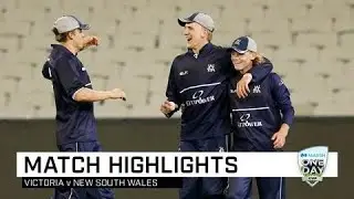 Short, Siddle star as Vics keep NSW at bay | Marsh One-Day Cup 2019
