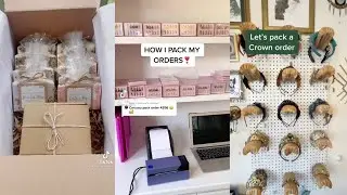 Satisfying  Packing Orders Tik tok Compilation *not asmr