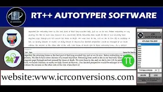 RT++ Auto Typer Software | RT++ Auto Typer | RT++ Software