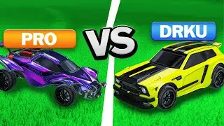 I Played With DRKU Against TWO Rocket League Pros