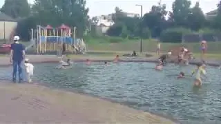 В Советске открылся купальный сезон на набережной Немана
