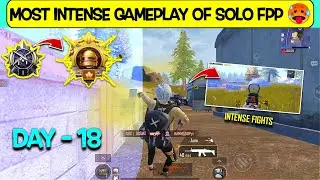 Day - 18 🔥🇵🇰 • Diamond / Gold to Solo Fpp Conqueror Rank Push Tips for C3S9 🥵.#solofpprankpush