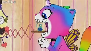 Female cat eats bird (RBUK E01 + E03)