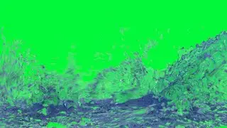 Free green screen water flood||HD